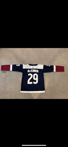 Nathan MacKinnon Colorado Avalanche alternate jersey size 50/medium