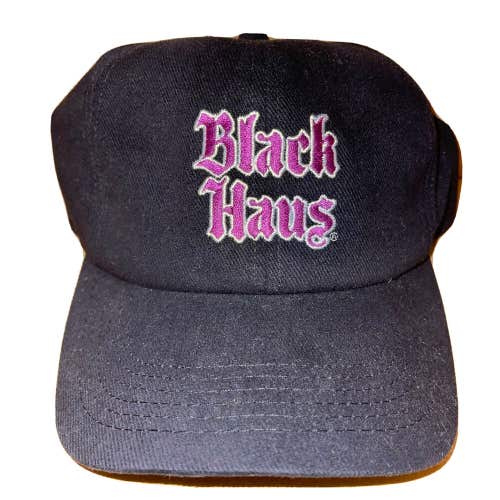 Vintage Black Haus Alcohol K-Products Snapback Hat Cap RARE