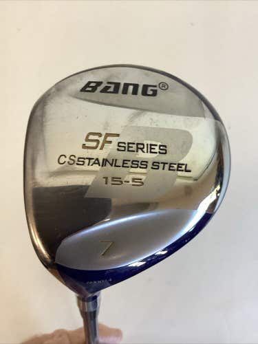 Bang Golf SF Series Fairway 7 Wood Regular Graphite Shaft Left Handed