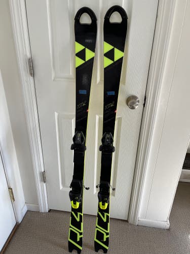 Used Fischer RC4 WC Jr. SL, 140cm with Fischer Z9 bindings, $160 or best offer