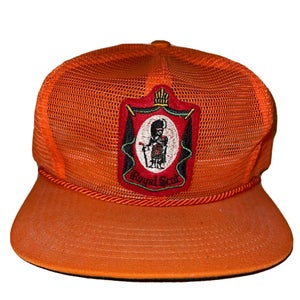 Vintage Royal Scot Mesh Trucker Strapback Patch Hat RARE