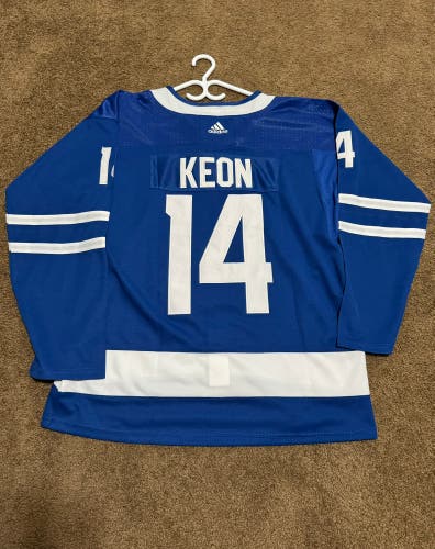TORONTO MAPLE LEAFS KEON HOCKEY JERSEY WITH FIGHT STRAP NEW