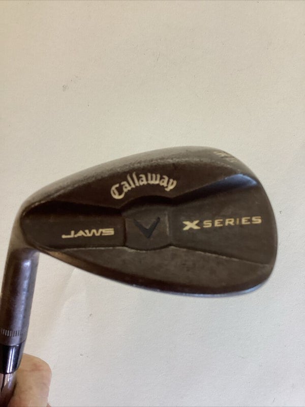 Callaway Jaws X Series Lefthanded LH Sand Wedge 56* SW With Steel Shaft