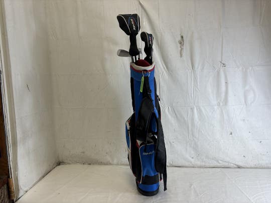 Used Top Flite Junior Set 6-piece Graphite Junior Golf Package Set Lh Age 9-12