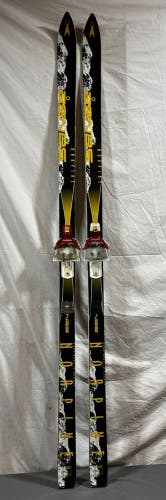 Asnes Norway NORPINE 180cm Metal Edged XC Skis Rottefella 3-Pin Bindings