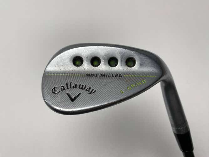 Callaway MD3 Milled Chrome 60* 9 Bounce S-Grind Accra 60i Wedge Graphite Mens RH