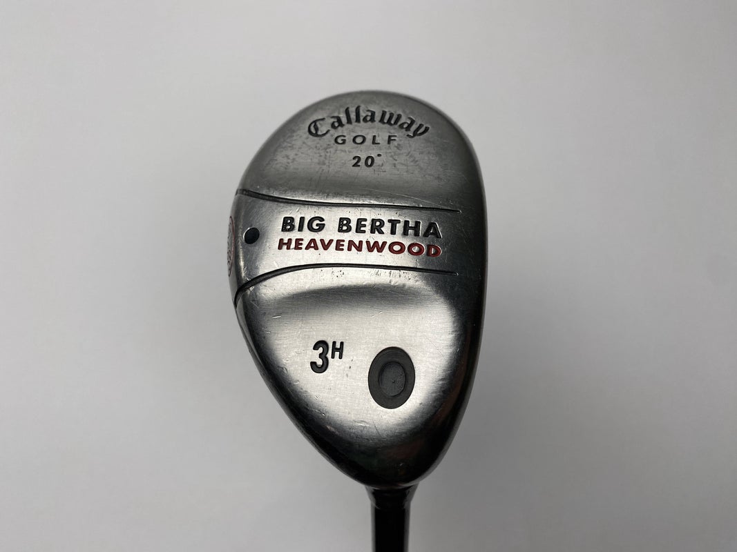 Callaway Big Bertha Heavenwood 3 Hybrid 20* Fujikura Banzai Regular Graphite RH