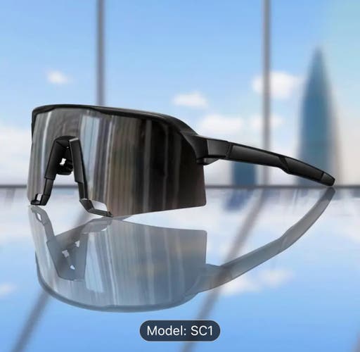 New Medium/Large  Polarized Sport Sunglasses