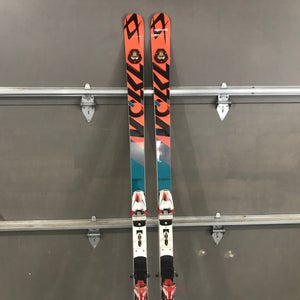 Used Men's Volkl 196 cm Racing Racetiger GS Skis With Bindings Max Din 20