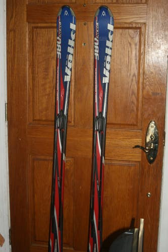 Used Volkl 170 cm All Mountain Energy 380 Skis Without Bindings