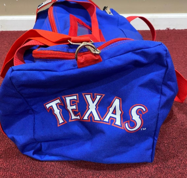 New Texas Rangers J-Dub Duffle Bag