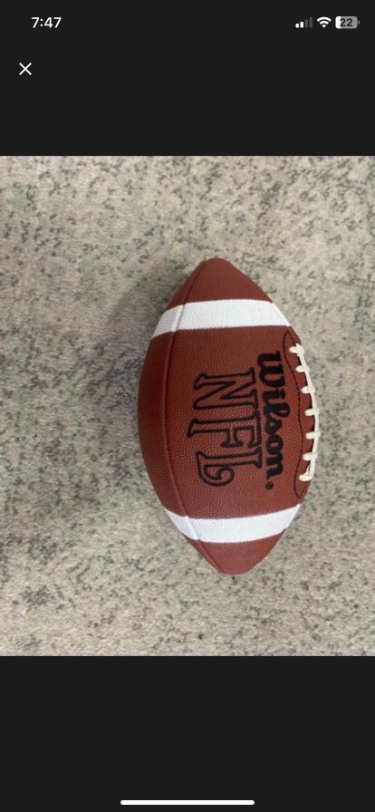 Vintage Official NFL Leather Ball