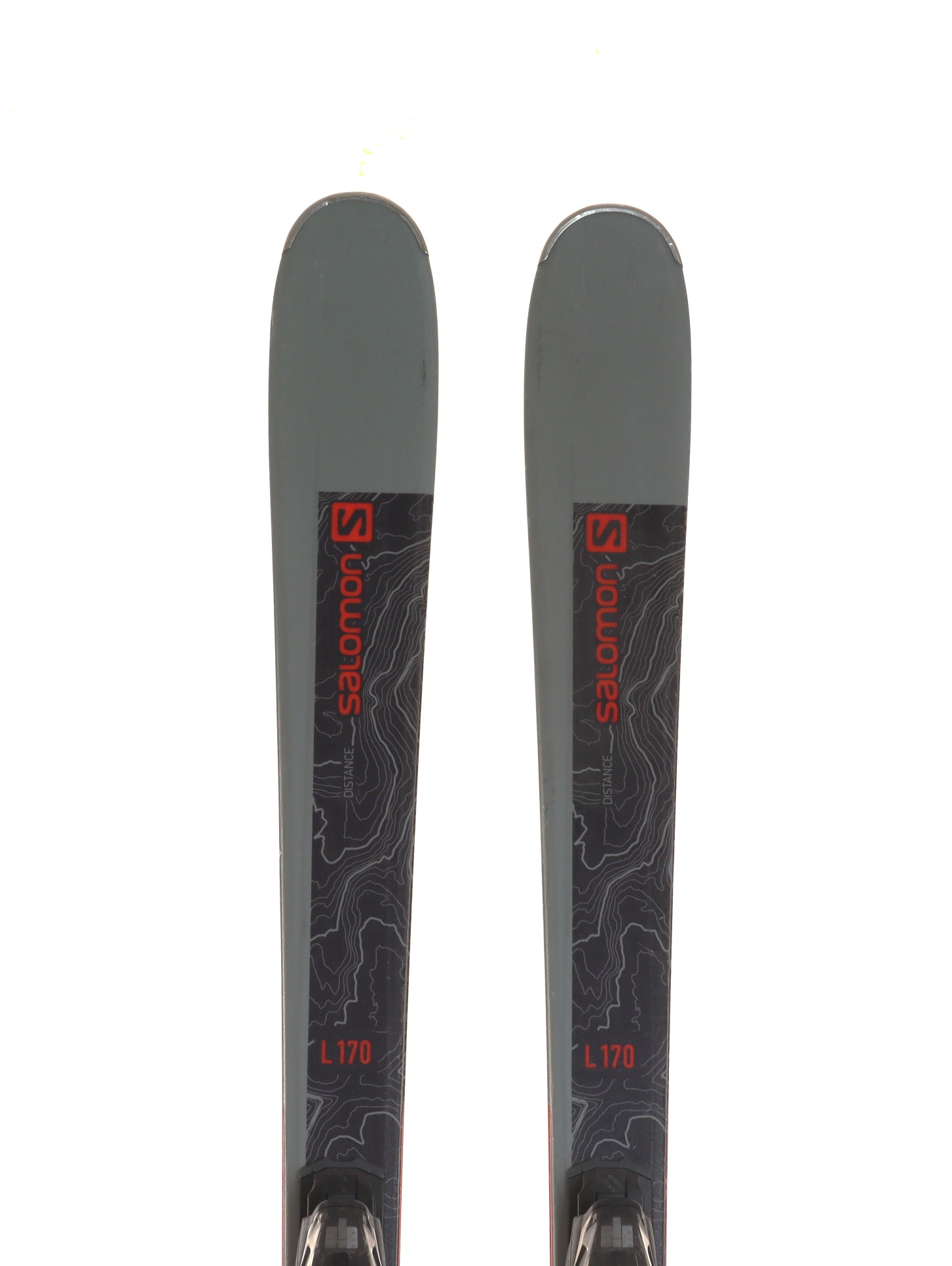Used 2023 Salomon Distance 76 Ski with Salomon M10 Bindings Size 170 (Option 240083)