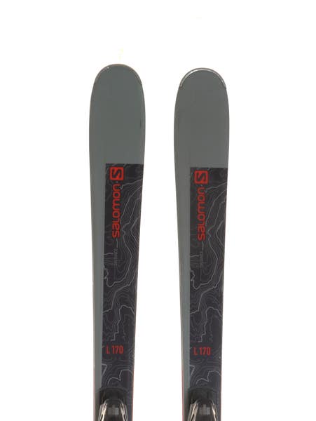 Used 2023 Salomon Distance 76 Ski with Salomon M10 Bindings