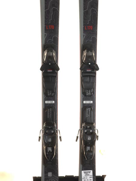 Used 2023 Salomon Distance 76 Ski with Salomon M10 Bindings