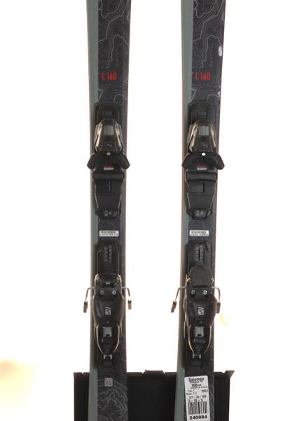 salomon 160 skis S/Max 6XT with M10 Bindings and in this skis case the rainbow base Used Salomon ENOURO LX 750R