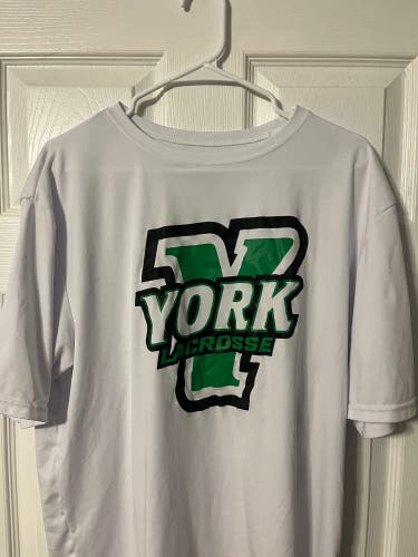 YORK College lacrosse shirt (Team Issued)