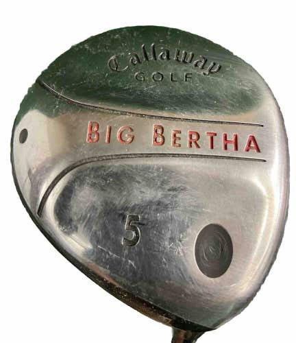 Callaway Big Bertha 5 Wood 19* 2004 Light Senior Graphite 41.5" Good Grip Men RH