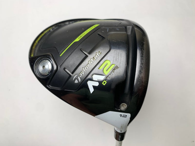 Taylormade M2 D-Type Driver 12* Matrix 5X3 White Tie Stiff Graphite Mens RH