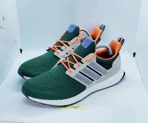 Men's Adidas Ultraboost 1.0 Collegiate Green Wonder Beige ID9668 Men's Size 10