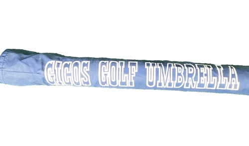 Gicos Golf Umbrella With Cover ~40.5" Length, ~58" Canopy Great Condition