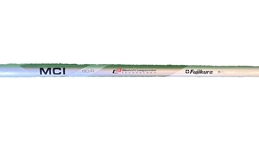 Fujikura MCI 80-R Regular Graphite Shaft Only Lamkin Grip 35.5" 0.370 Tip