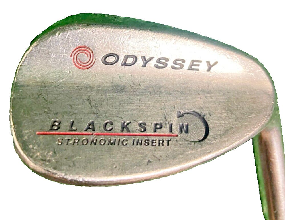 Odyssey Sand Wedge 56 Degrees BlackSpin Stronomic Insert S/F RH Stiff Steel ~36"