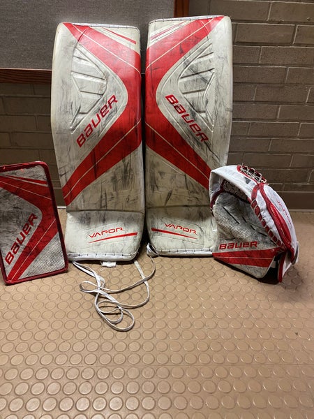 Used 34" Regular Vapor 1X Goalie Full Set