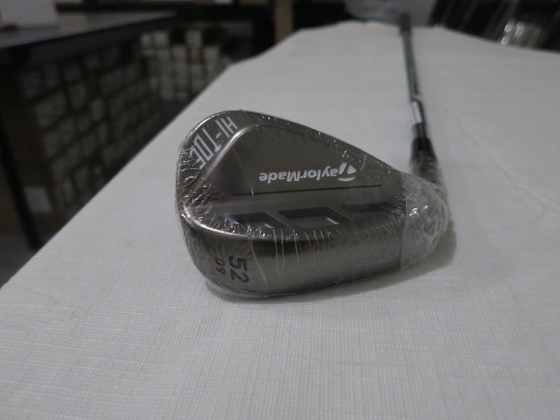 TaylorMade Milled Grind Hi-Toe Raw Gap Wedge GW - 52.09* - KBS