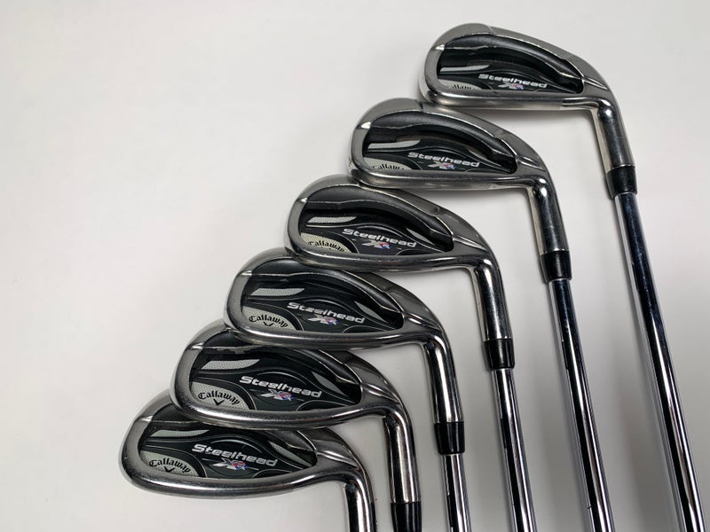 Callaway Steelhead XR Iron Set 6-PW+AW True Temper XP 115 S300 Stiff Steel RH