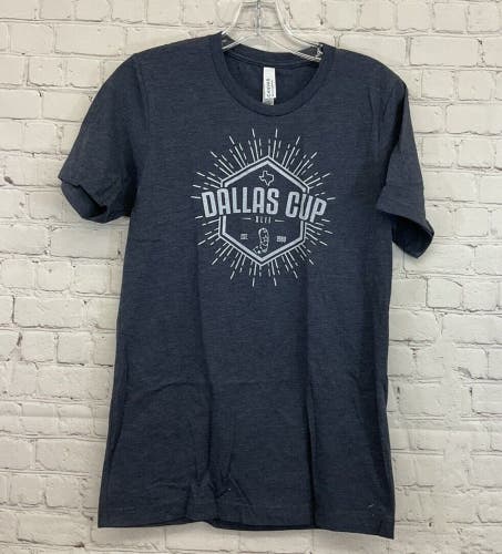 Bella + Canvas Adult Heather 3001CVC Dallas Cup Size S Charcoal SS Shirt New