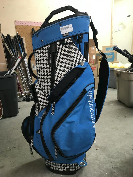 Used Sun Mtn Diva Golf Cart Bags