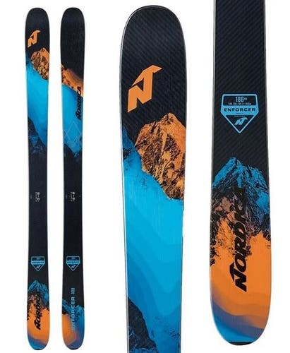 New 2020 Nordica Free 104, 186 cm Enforcer Skis Without Bindings