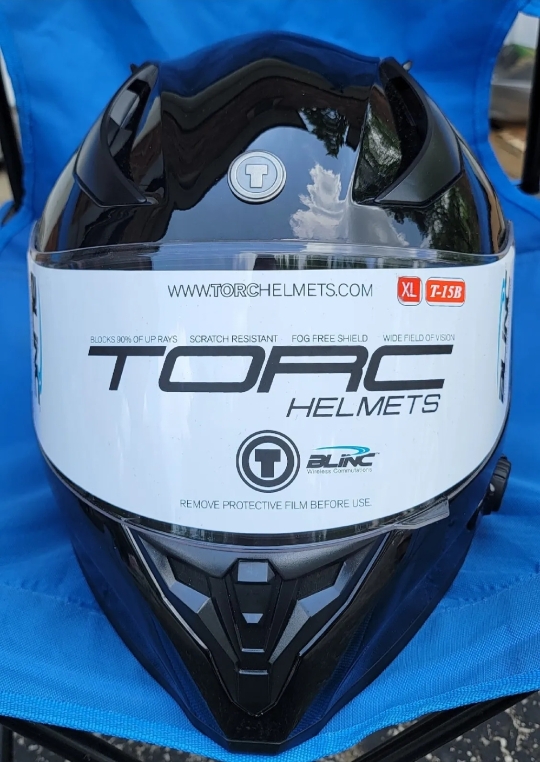 New TORC T15B Blinc Bluetooth Full Face Motorcycle Helmet Dual Visor - DOT ECE 22.05