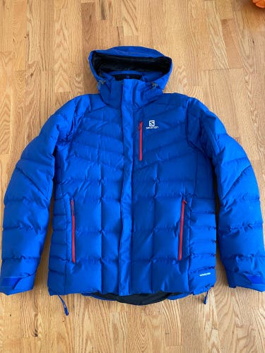 Salomon ski jacket down filled