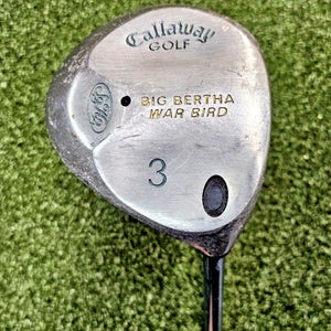 Callaway Big Bertha War Bird S2H2 3 Wood  /  RH  / Ladies Graphite ~42" / jd6998