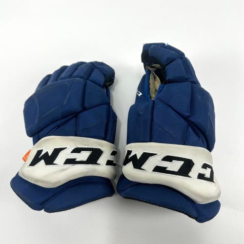 Used Royal CCM Jetspeed Pro Gloves | 14" | Tampa Bay | TBL377