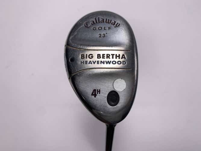 Callaway Big Bertha Heavenwood 4 Hybrid 23* Big Bertha Gems 55 Ladies RH