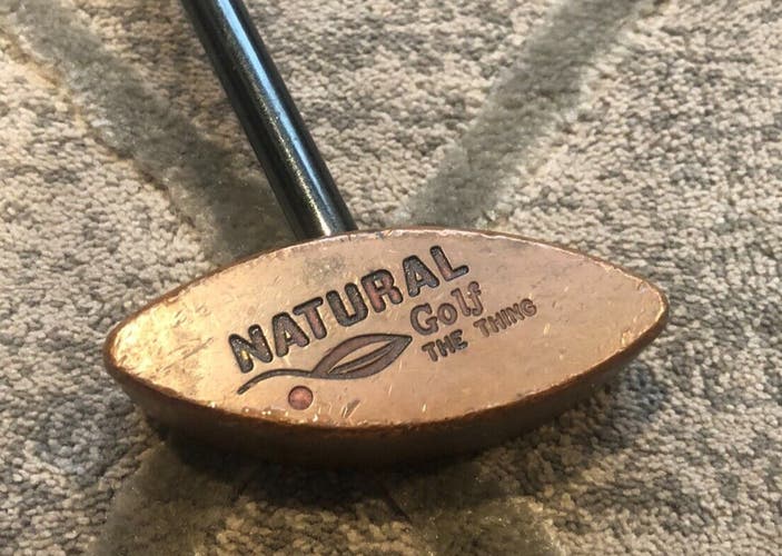 Natural Golf “the Thing” Putter 36 Inch Original Grip