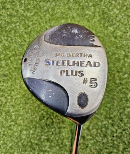 Callaway Big Bertha Steelhead Plus #5 Wood / RH / Regular Steel ~41.75" / jd7003