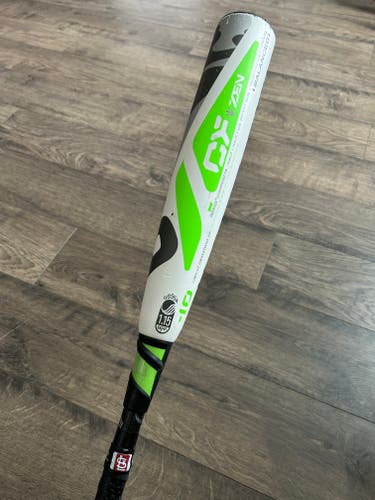Used USSSA Certified 2017 DeMarini Composite CF Zen Bat (-10) 19 oz 29"
