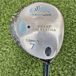Callaway Heavenwood Great Big Bertha 7 Wood / RH / Ladies Graph ~41.25" / jd7008