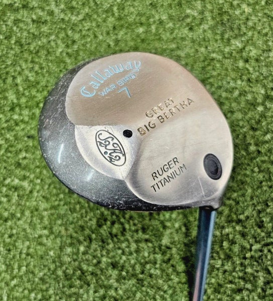 Callaway Great Big Bertha War Bird 7 Wood / RH / Ladies Graphite ~41.25" /jd7009