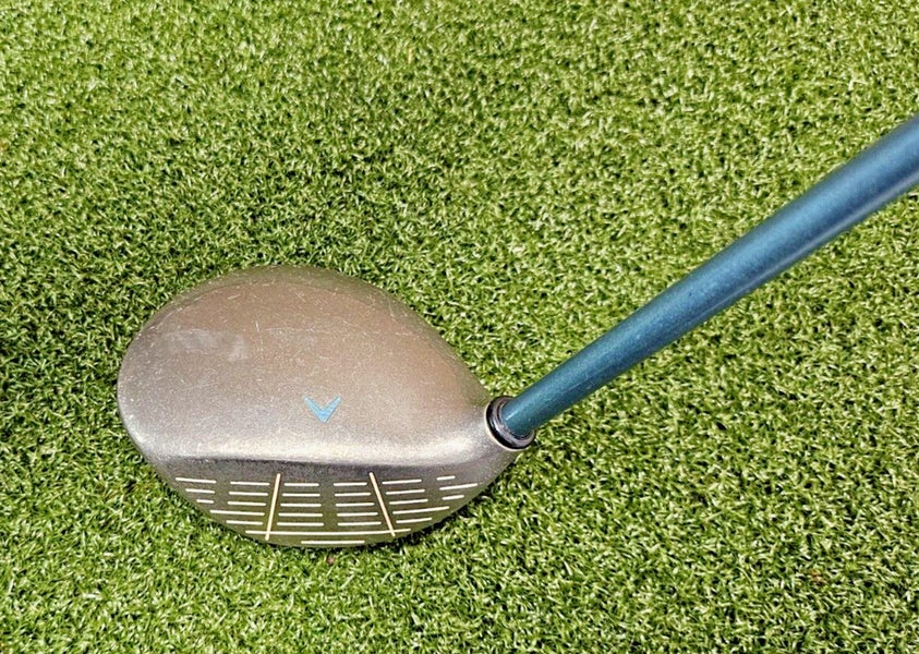 Callaway Great Big Bertha War Bird 7 Wood / RH / Ladies Graphite ~41.25" /jd7009