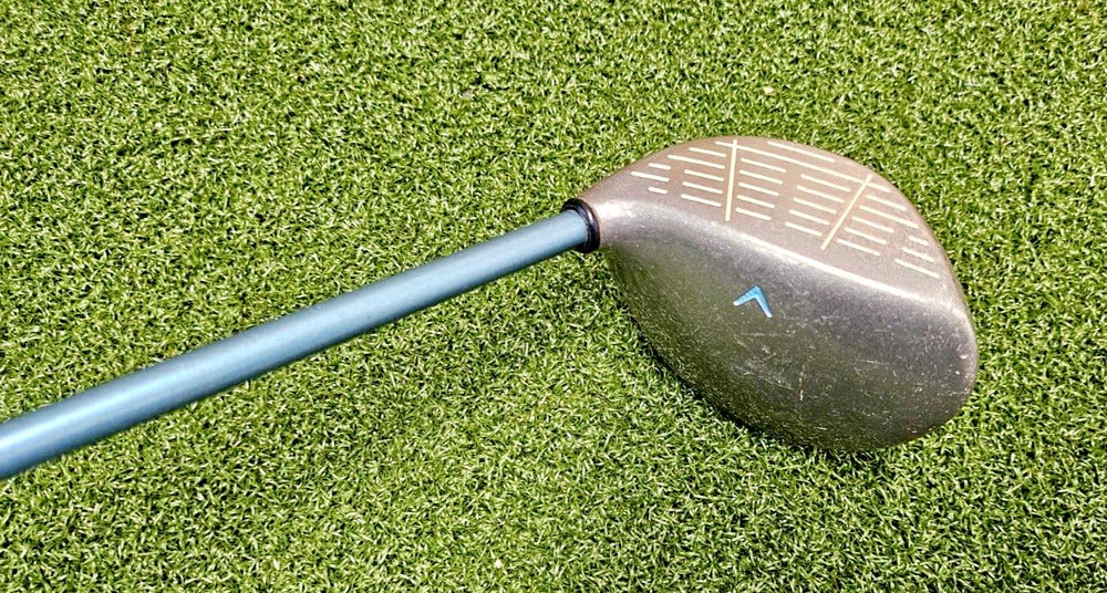 Callaway Great Big Bertha War Bird 7 Wood / RH / Ladies Graphite ~41.25" /jd7009