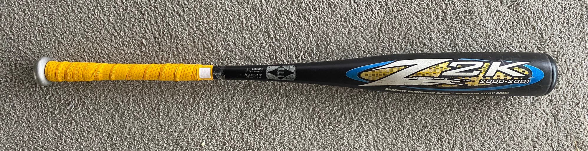 Batte De Baseball Easton Z2K Sc500 – Scandium Graphite – 32 Pouces / 27 Oz (occasion)