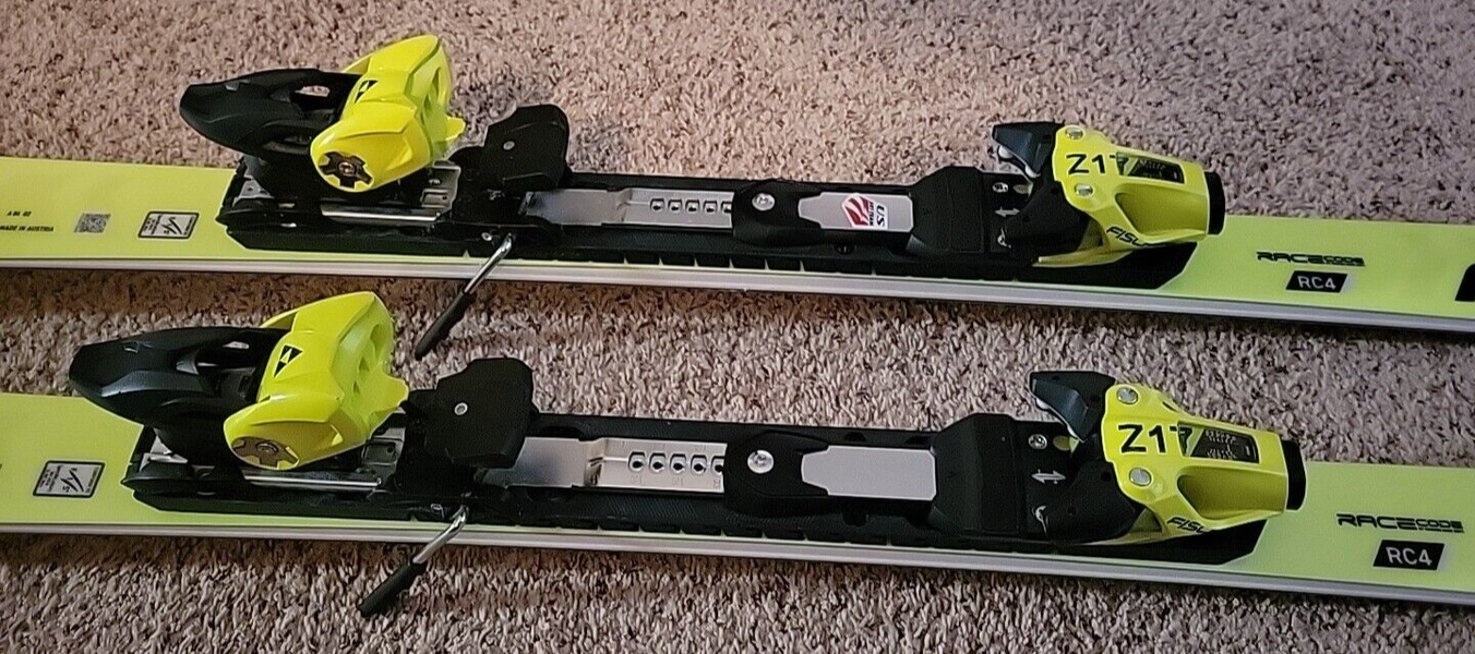 2024 Fischer RC4 WC FIS SL 165 cm (Race Room Stiff) Skis w/Z17