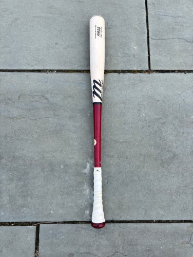 Slightly Used Marucci AM22 Wood Baseball Bat 33”