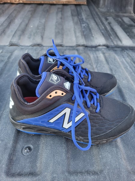 Blue New Youth Men's Size 7.0 (Women's 8.0) Metal New Balance Low Top