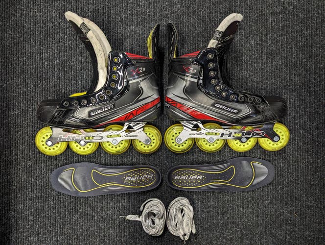Bauer Vapor X2.9 Inline Skates Senior Size 9 R Regular